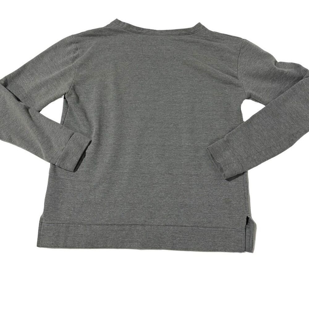 Victoria's Secret Womens Gray Long Sleeve Crew Neck Graphic Print Sweatshirt Siz - Picture 14 of 15